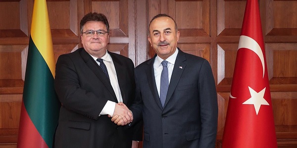 زيارة السيد ليناس لينكيفيشيوس وزير الخارجية الليتواني لتركيا، 9 أيار/مايو 2018	