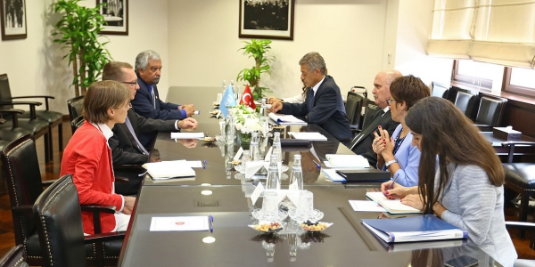 Under Secretary Ambassador Sinirlioğlu received UN Under Secretary-General for Political Affairs