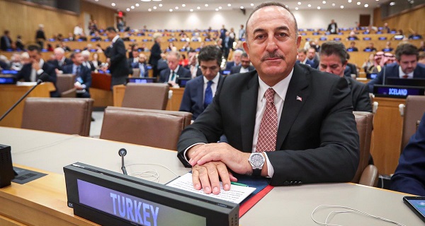 Visite du ministre des Affaires étrangères Mevlüt Çavuşoğlu aux Etats-Unis pour assister aux réunions de la 74ème session de l'Assemblée générale des Nations Unies, 24 septembre 2019