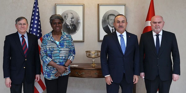 Meeting of Foreign Minister Mevlüt Çavuşoğlu with Linda Thomas-Greenfield, Permanent Representative of the United States to the United Nations, 4 June 2021