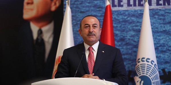 Participation du ministre des Affaires étrangères Mevlüt Çavuşoğlu à la réunion organisée par l'Assemblée parlementaire de la Méditerranée, 19 juin 2019