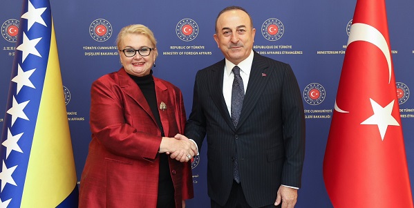 Sayın Bakanımızın Bosna Hersek Dışişleri Bakanı Bisera Turković ile Görüşmesi, 16 Ocak 2023, Ankara