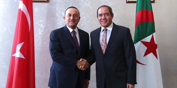 Visite du ministre des Affaires étrangères Mevlüt Çavuşoğlu en Algérie, 8-9 octobre 2019