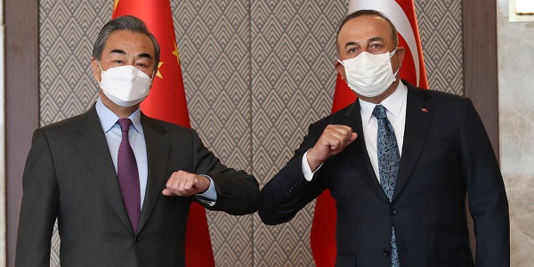 Meeting of Foreign Minister Mevlüt Çavuşoğlu with Foreign Minister Wang Yi of the People’s Republic of China, 25 March 2021