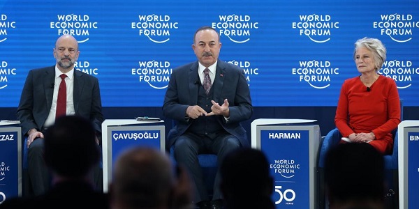 Visit of Foreign Minister Mevlüt Çavuşoğlu to Davos to attend World Economic Forum 50th Annual Meeting-2, 21-23 January 2020