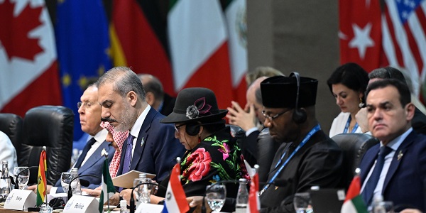 La participation de Hakan Fidan, ministre des Affaires étrangères de la République de Türkiye, à la réunion des ministres des Affaires étrangères du G20, les 21 et 22 février, à Rio de Janeiro.