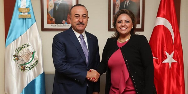Visite du ministre des Affaires étrangères Mevlüt Çavuşoğlu au Guatemala, 20-21 mai 2019