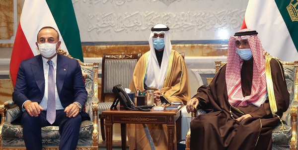 Visit of Foreign Minister Mevlüt Çavuşoğlu to Kuwait, 9 February 2021