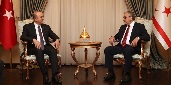 Foreign Minister Mevlüt Çavuşoğlu visited Turkish Republic of Northern Cyprus, 25 January 2019