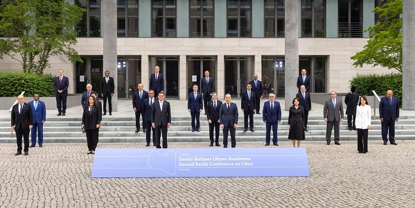 Participation of Foreign Minister Mevlüt Çavuşoğlu in the the Second Berlin Conference on Libya, 23 June 2021