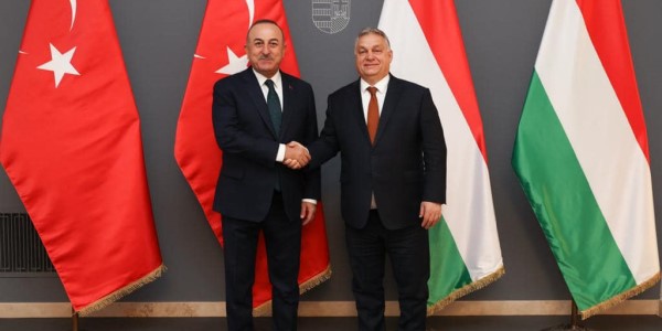 Foreign Minister Çavusoğlu's visit to Hungary, 31 January 2023, Budapest