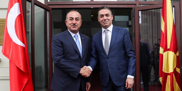 Visite du ministre des Affaires étrangères Mevlüt Çavuşoğlu en Macédoine du Nord, 15-16 juillet 2019