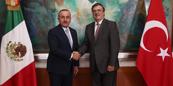 Visite du ministre des Affaires étrangères Mevlüt Çavuşoğlu au Mexique, 18-20 mai 2019