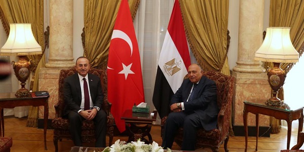 Besuch von Außenminister Mevlüt Çavuşoğlu in Ägypten, 18. März 2023