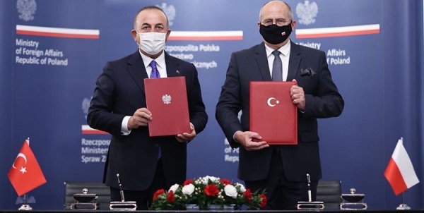 Visit of Foreign Minister Mevlüt Çavuşoğlu to Poland, 4-5 October 2021