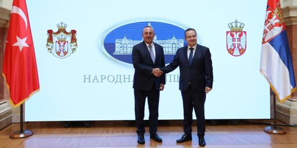 Besuch von Außenminister Mevlüt Çavuşoğlu in Serbien und Nordmazedonien, 16. Juni 2022
