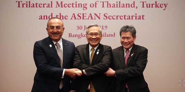 Visit of Foreign Minister Mevlüt Çavuşoğlu to Thailand to attend the Turkey-ASEAN Meeting, 26-30 July 2019