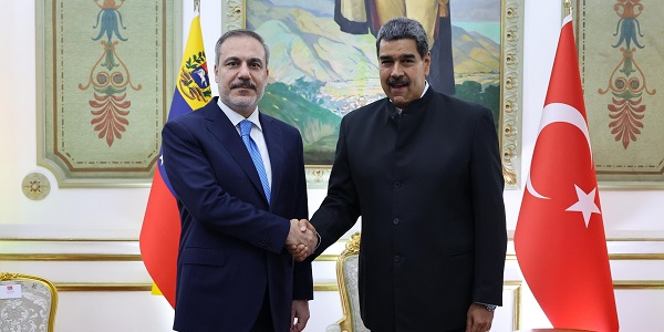 Visite du ministre des Affaires étrangères Hakan Fidan au Venezuela, 24 février 2024, Caracas