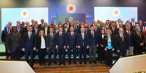 Discours inaugural du ministre des Affaires étrangères Mevlüt Çavuşoğlu à l'occasion de l'atelier « l’Asie de nouveau » (Asia Anew) , 26 décembre 2019