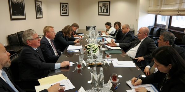 Under Secretary Feridun H. Sinirlioğlu met with Kim Jorgensen