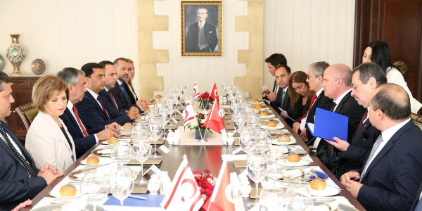 Foreign Minister Feridun Sinirlioğlu’s TRNC visit