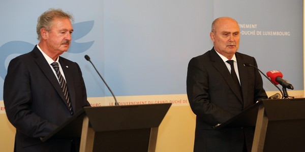 Dışişleri Bakanı Feridun Sinirlioğlu Lüksemburg'da