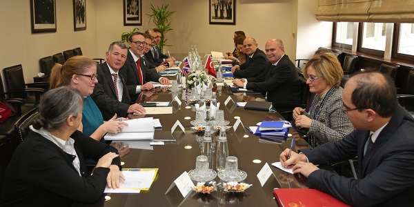 Political Consultations were held between Turkey and Great Britain at the level of Under Secretaries of the Ministry of Foreign Affairs