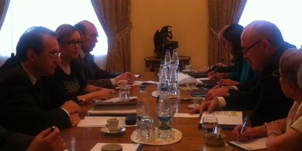 Under Secretary Feridun H. Sinirlioğlu pays a visit to Moscow