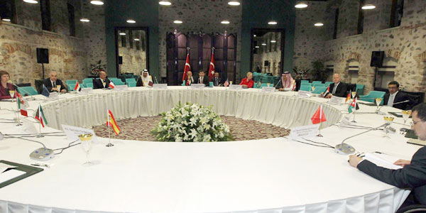 Foreign Ministers in İstanbul addressed the situation in Syria