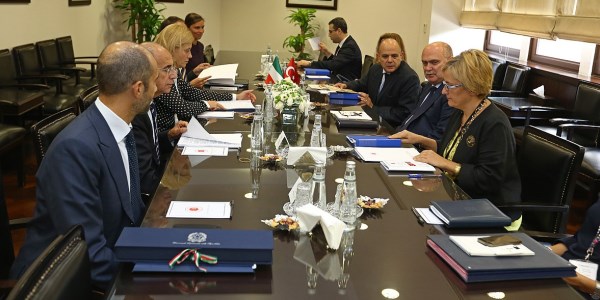 Political consultations between Turkey and Italy were held in Ankara