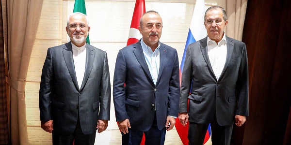 Trilateral Meeting of Foreign Ministers of Turkey, Russian Federation and Iran held in Antalya, 19 November 2017