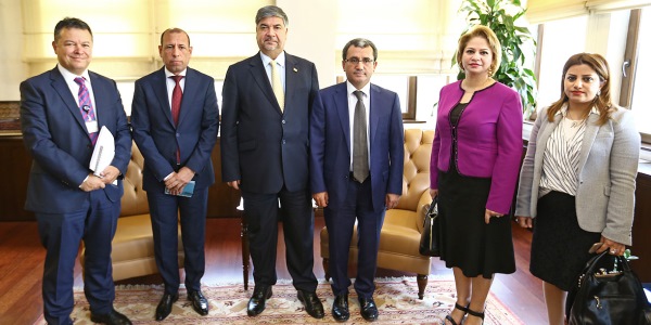 Dışişleri Bakan Yardımcısı Büyükelçi Ahmet Yıldız’ın Irak Büyükelçisi’ni kabulü