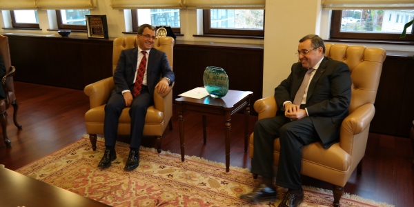Deputy Foreign Minister Ambassador Yıldız received Ambassador of Azerbaijan