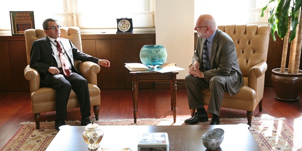 Dışişleri Bakan Yardımcısı Büyükelçi Ahmet Yıldız’ın Norveç Büyükelçisi’ni kabulü