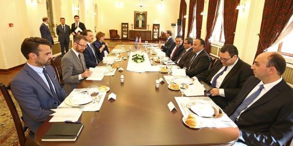 Deputy Foreign Minister Ambassador Yıldız received Commissioner General of UNRWA