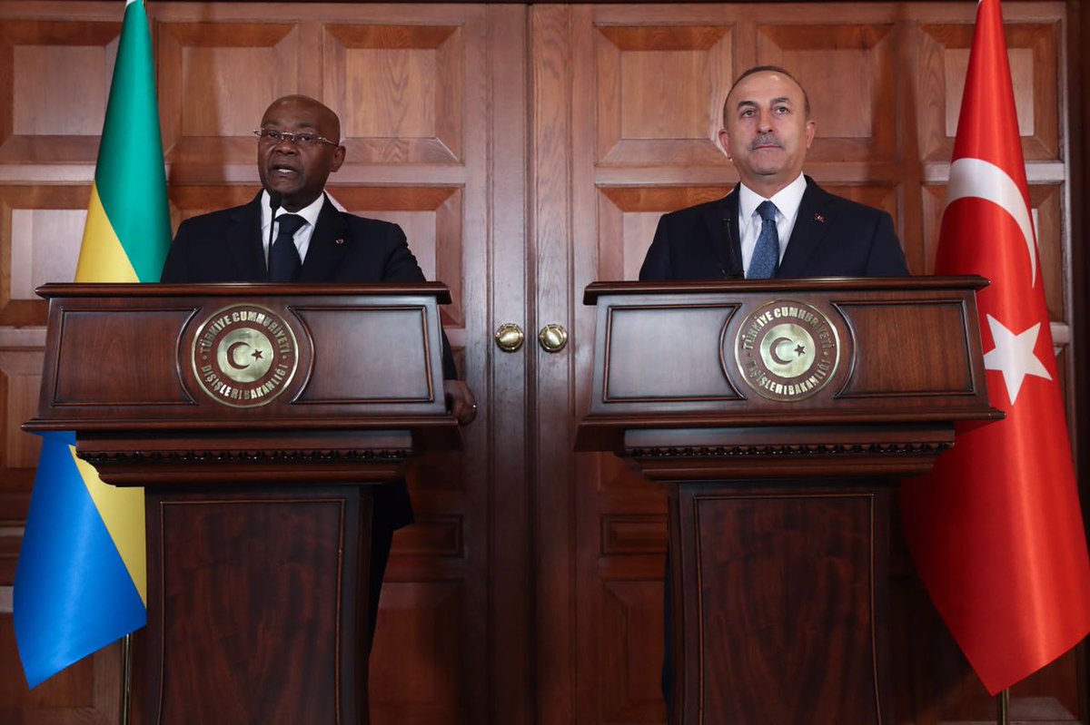 La visite en Turquie du Ministre des Affaires étrangères du Gabon ...