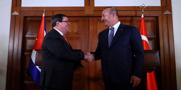 Visit of Foreign Minister Bruno Rodriguez Parrilla of Cuba to Turkey, 15 – 16 June 2017