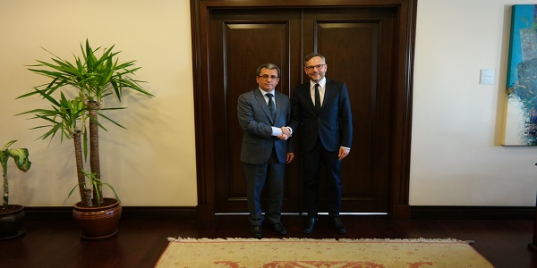 Deputy Minister of Foreign Affairs Ambassador Ahmet Yıldız met with Minister of State for Europe at the Federal Foreign Office Michael Roth of Germany, 3 April 2017