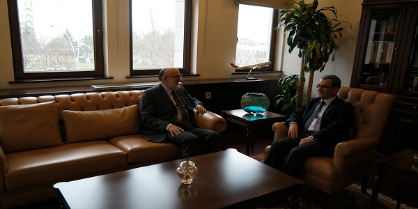 Deputy Minister of Foreign Affairs Ambassador Ahmet Yıldız received Ambassador Danilo Vucetic of Serbia, 15 March 2017