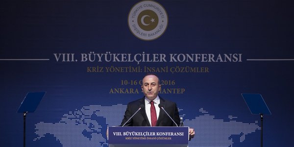 8th Ambassadors Conference inaugurated in Ankara on 11 January 2016