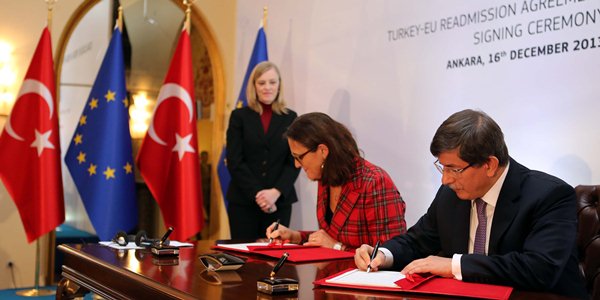 Türkiye ile AB arasında Vize Serbestisi Diyaloğu Mutabakat Metni ve Geri Kabul Anlaşması imzalandı