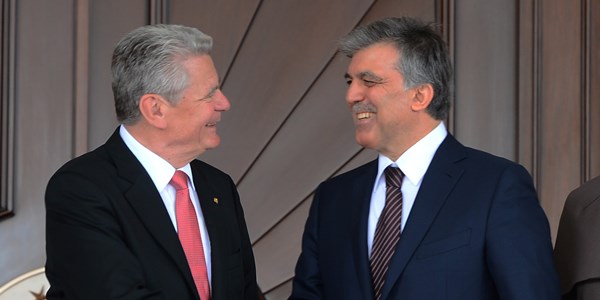 Almanya Federal Cumhuriyeti Cumhurbaşkanı Gauck ülkemizi ziyaret ediyor