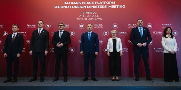 The Second Foreign Ministers' Meeting of the Balkans Peace Platform, 23 January 2026, İstanbul