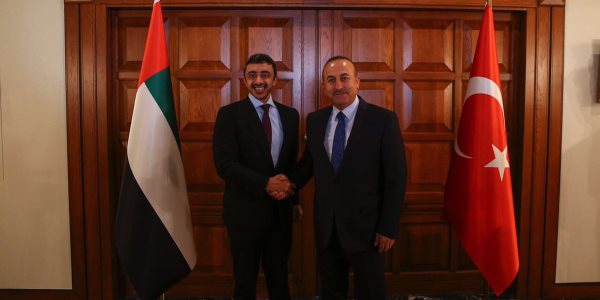 The visit of the Minister of Foreign Affairs and International Cooperation of United Arab Emirates to Turkey