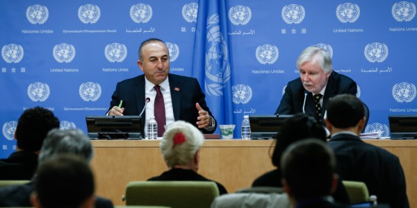 Dışişleri Bakanı Çavuşoğlu, BM'deki Arabuluculuk Dostlar Grubu Toplantısı'na eşbaşkanlık yaptı