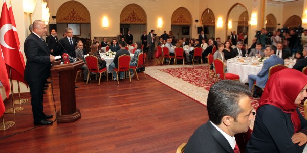 Foreign Minister Çavuşoğlu met with the staff of our Consulate General in Mosul