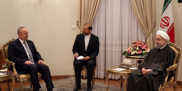 Foreign Minister Çavuşoğlu is in Teheran