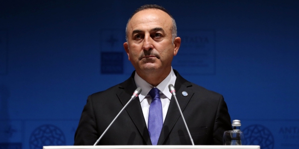 Foreign Minister Çavuşoğlu is in Antalya for the meeting of NATO Foreign Ministers