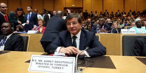 Foreign Minister Davutoğlu attends African Union Summit