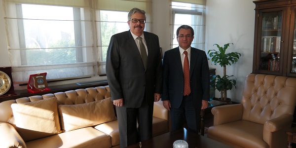Deputy Minister of Foreign Affairs Ambassador Ahmet Yıldız received Ambassador of the Russian Federation, 11 October 2017